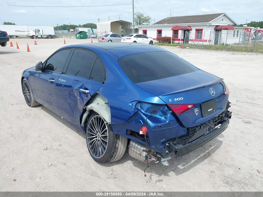 2023 MERCEDES-BENZ C 300 SEDAN - W1KAF4GB0PR149408