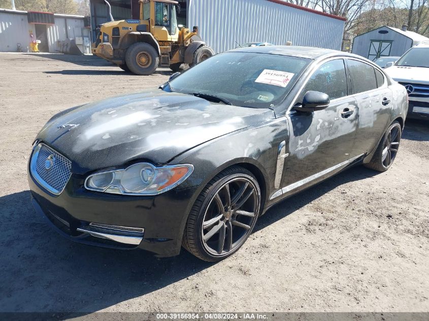 SAJWA0FA8AHR70898 | 2010 JAGUAR XF