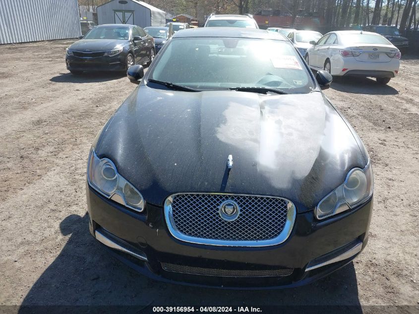 SAJWA0FA8AHR70898 | 2010 JAGUAR XF