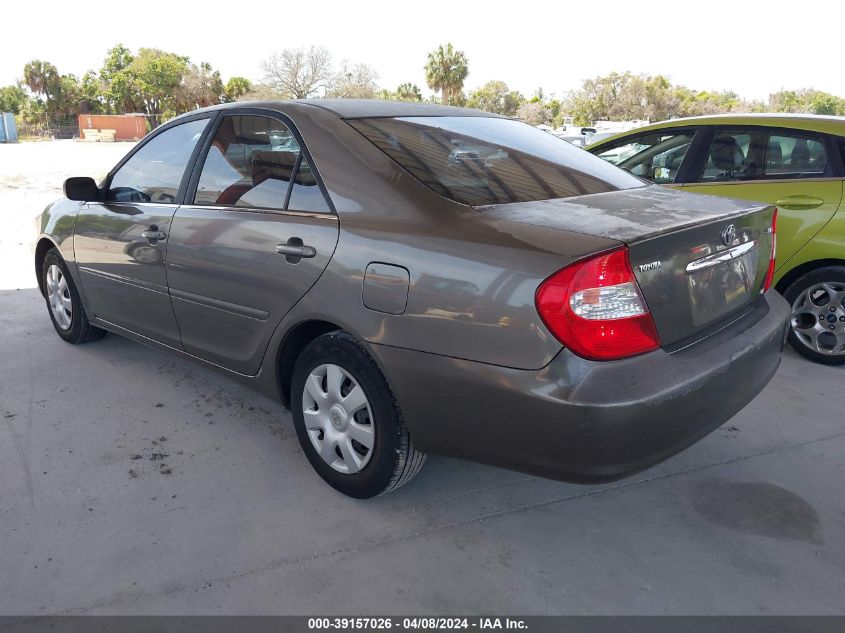 4T1BE32K34U855442 | 2004 TOYOTA CAMRY