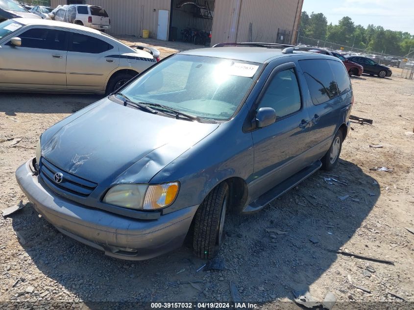 2001 Toyota Sienna Xle VIN: 4T3ZF13CX1U408200 Lot: 39157032