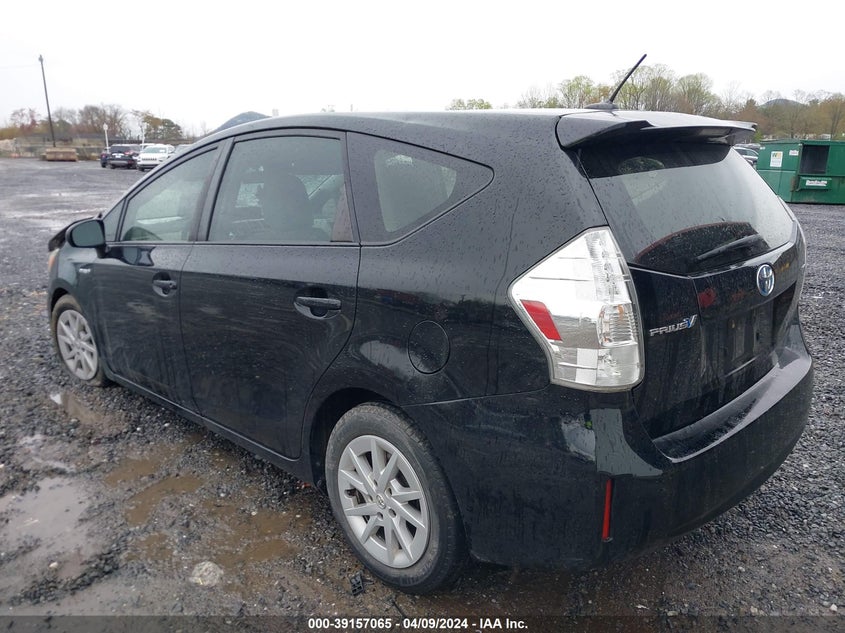 2012 Toyota Prius V Three VIN: JTDZN3EU9C3130884 Lot: 39157065