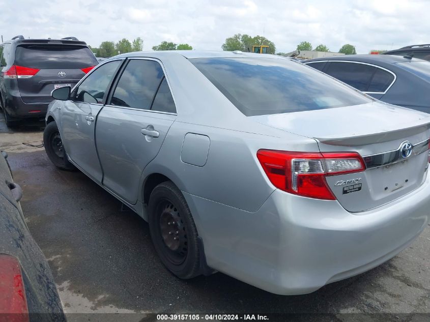 4T1BD1FK0CU036047 | 2012 TOYOTA CAMRY HYBRID