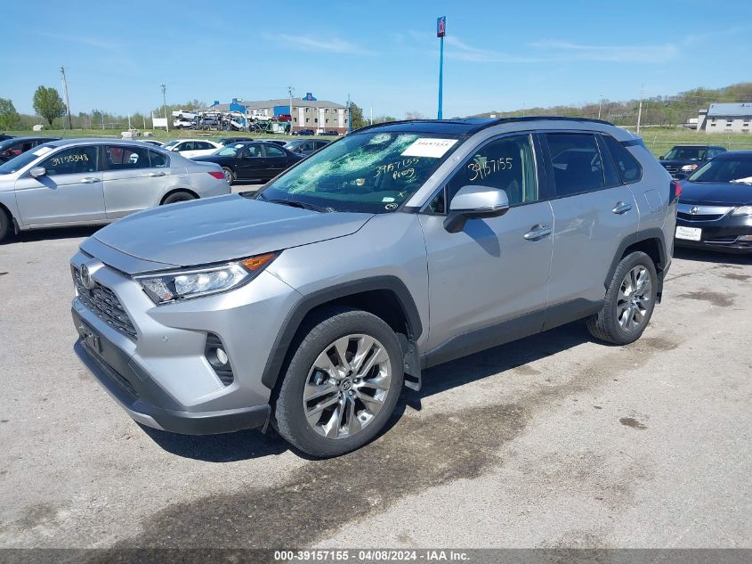 2021 Toyota Rav4 Limited VIN: JTMN1RFV8MJ039753 Lot: 39157155