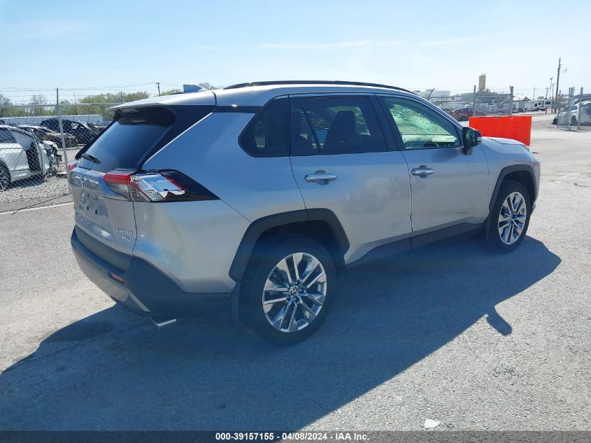 2021 Toyota Rav4 Limited VIN: JTMN1RFV8MJ039753 Lot: 39157155