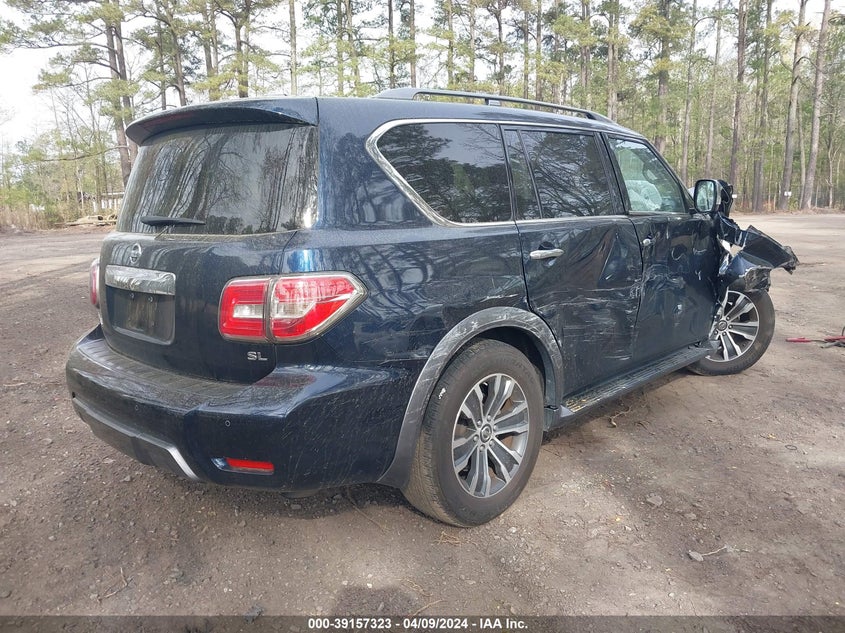 2020 Nissan Armada Sl 4Wd VIN: JN8AY2NC7L9618755 Lot: 39157323
