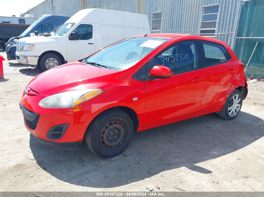 2014 Mazda Mazda2 Sport VIN: JM1DE1KZ8E0186429 Lot: 39157328