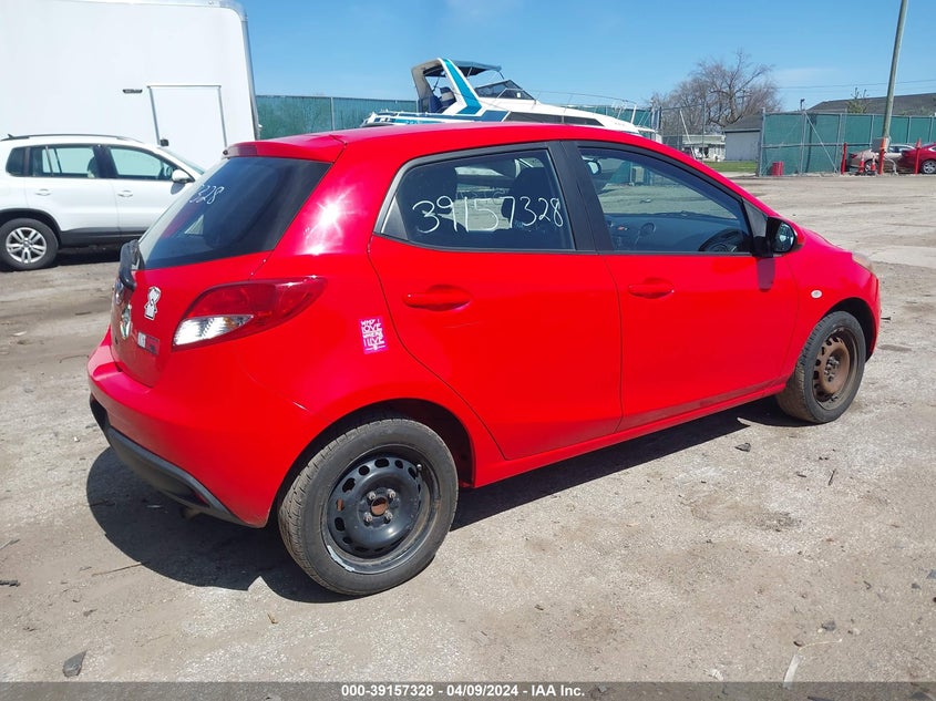 2014 Mazda Mazda2 Sport VIN: JM1DE1KZ8E0186429 Lot: 39157328
