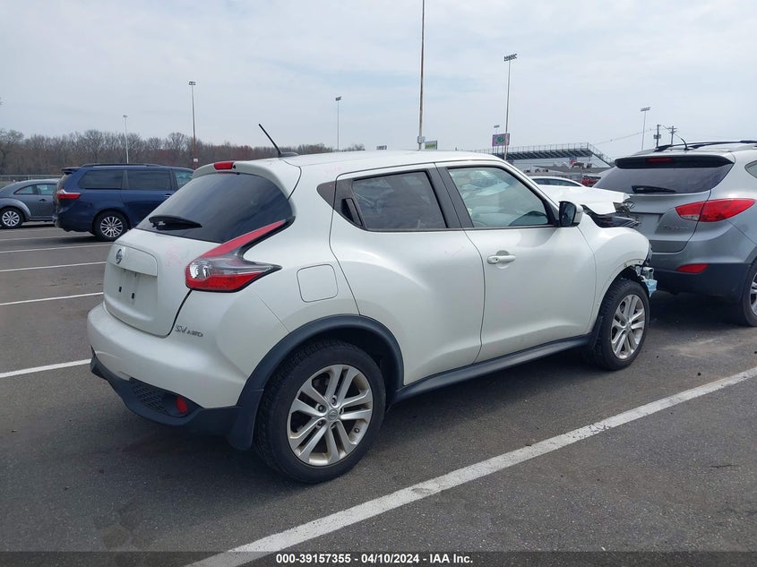 2015 Nissan Juke Sv VIN: JN8AF5MV9FT554686 Lot: 39157355