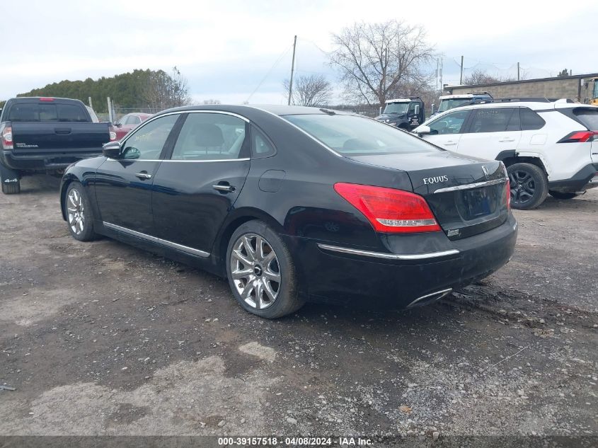 KMHGH4JH3CU056218 | 2012 HYUNDAI EQUUS