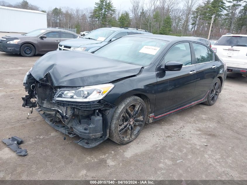 2016 Honda Accord Sport VIN: 1HGCR2F55GA212688 Lot: 39157540