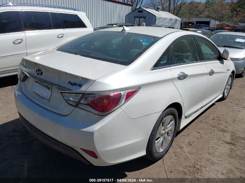 KMHEC4A41DA073265 | 2013 HYUNDAI SONATA HYBRID