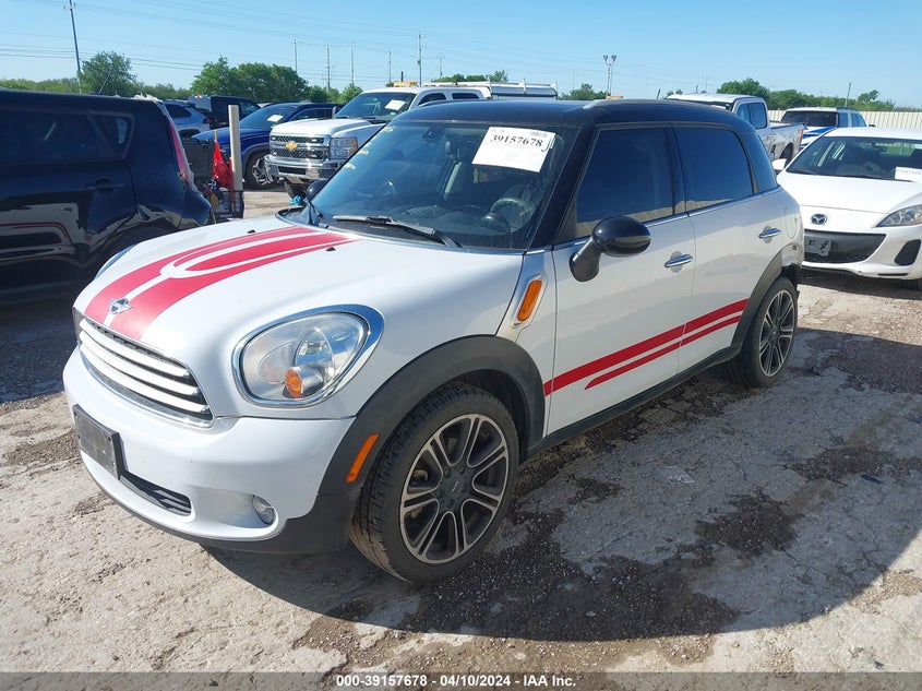 2014 Mini Countryman Cooper VIN: WMWZB3C53EWM32724 Lot: 39157678