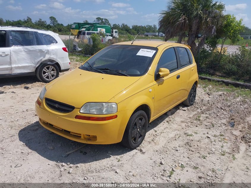 KL1TD66657B726832 | 2007 CHEVROLET AVEO 5