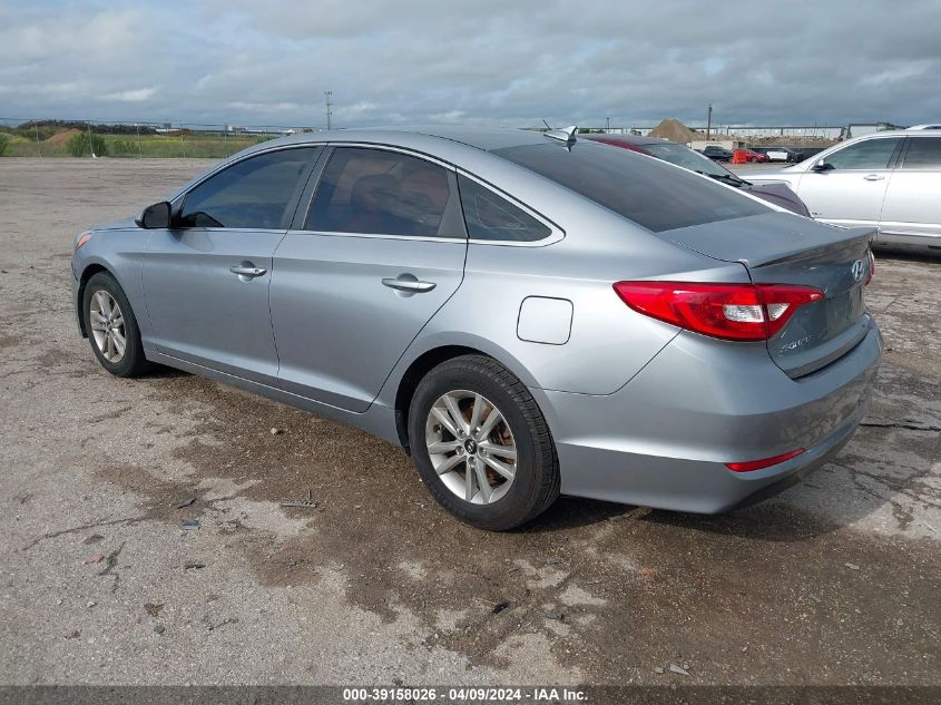 2016 Hyundai Sonata Se VIN: 5NPE24AF9GH363209 Lot: 39158026