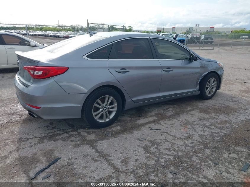 2016 Hyundai Sonata Se VIN: 5NPE24AF9GH363209 Lot: 39158026