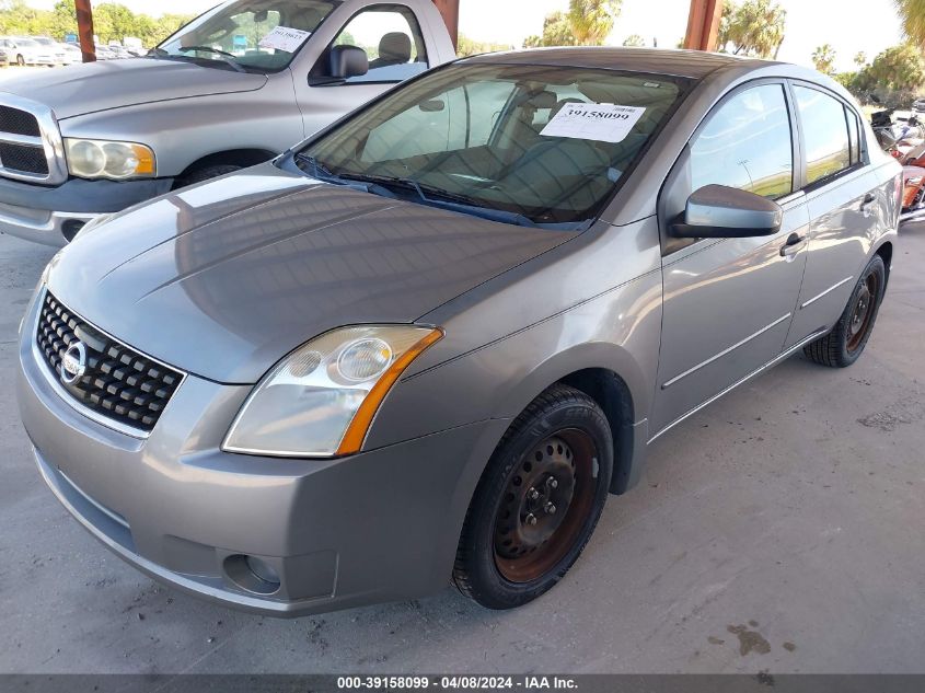 3N1AB61E98L717705 | 2008 NISSAN SENTRA