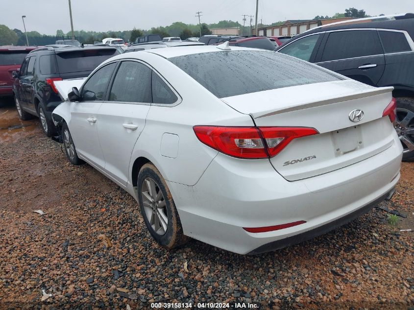 2016 Hyundai Sonata Se VIN: 5NPE24AF1GH292166 Lot: 39158134