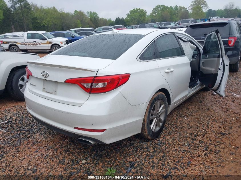 2016 Hyundai Sonata Se VIN: 5NPE24AF1GH292166 Lot: 39158134