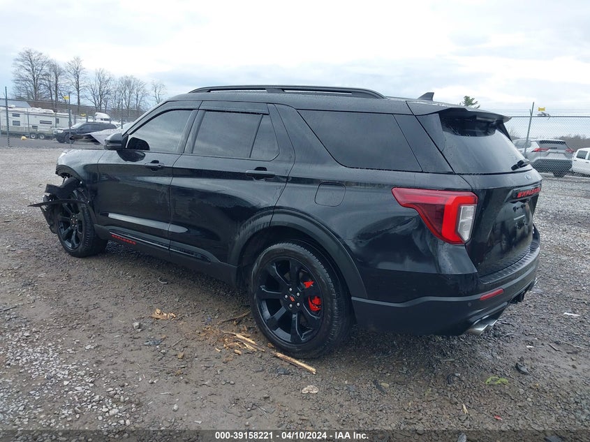 VIN 1FM5K8GC4NGC12599 2022 FORD EXPLORER ST