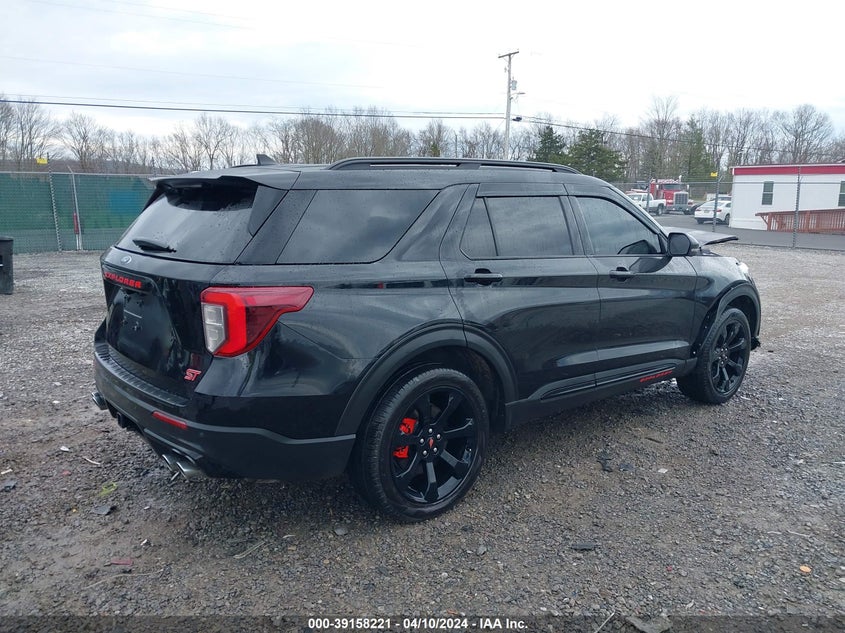 VIN 1FM5K8GC4NGC12599 2022 FORD EXPLORER ST