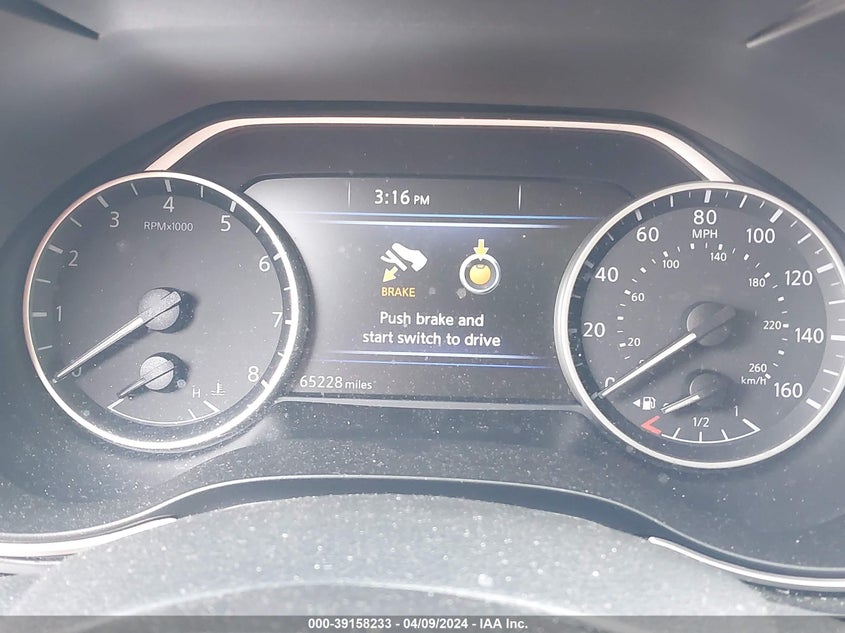 VIN 1N4AA6AV4KC364671 2019 NISSAN MAXIMA 3.5 SV
