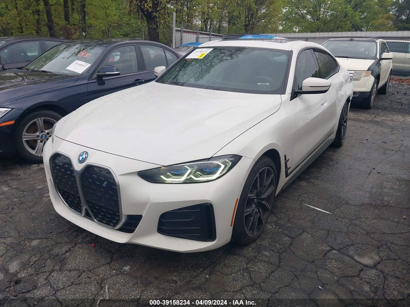 2023 BMW I4 Edrive40 VIN: WBY73AW07PFP87439 Lot: 39158234