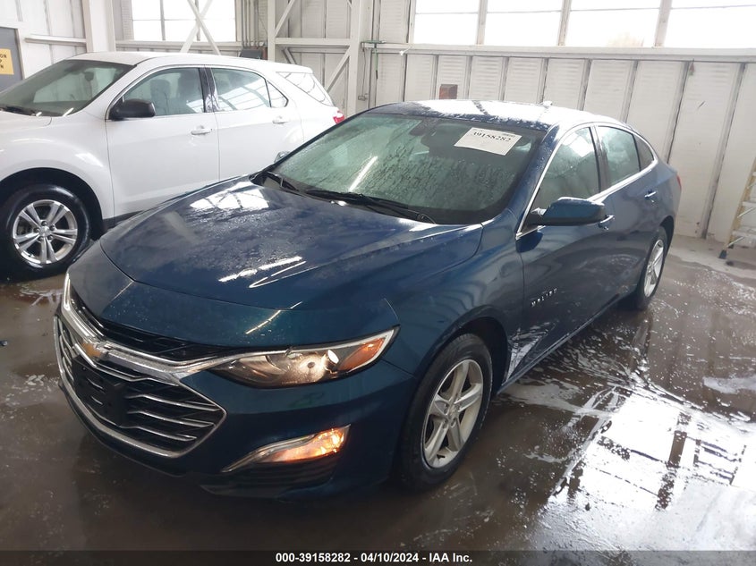 VIN 1G1ZC5ST4KF123389 2019 CHEVROLET MALIBU 1FL