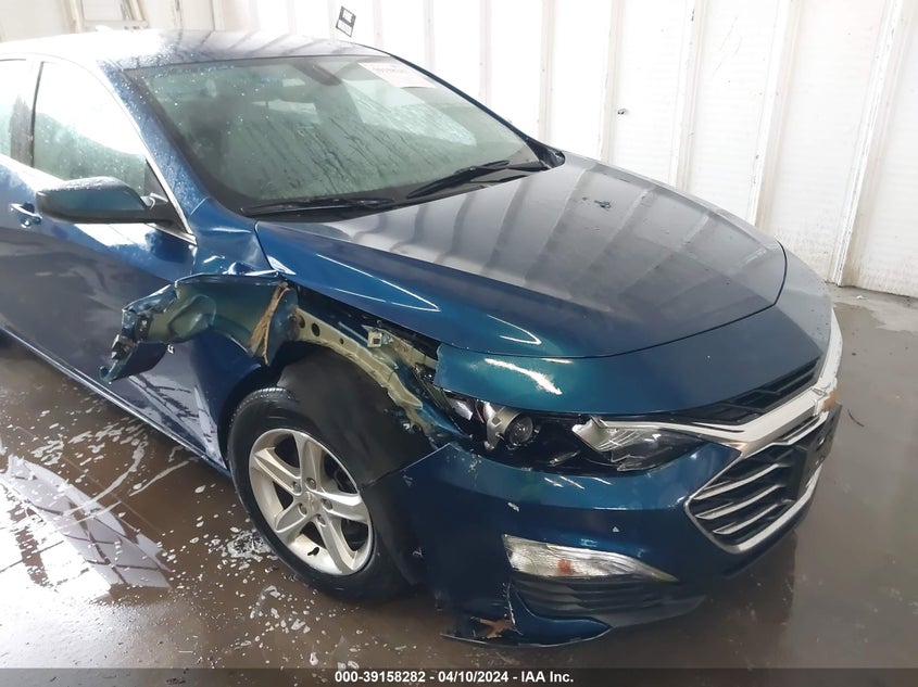 VIN 1G1ZC5ST4KF123389 2019 CHEVROLET MALIBU 1FL