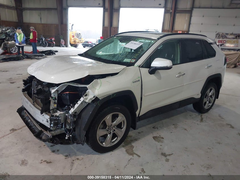 2019 TOYOTA RAV4 HYBRID LIMITED - JTMDWRFV8KD003330