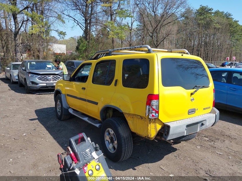 2001 Nissan Xterra Xe VIN: 5N1ED28Y81C556360 Lot: 39158340