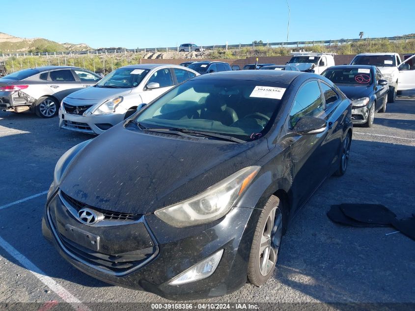 2014 Hyundai Elantra VIN: KMHDH6AH8EU026178 Lot: 39158356