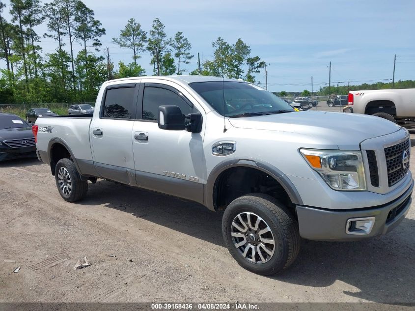 2017 Nissan Titan Xd Pro-4X Diesel VIN: 1N6BA1F47HN525932 Lot: 39158436