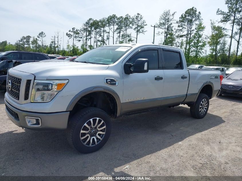 2017 Nissan Titan Xd Pro-4X Diesel VIN: 1N6BA1F47HN525932 Lot: 39158436