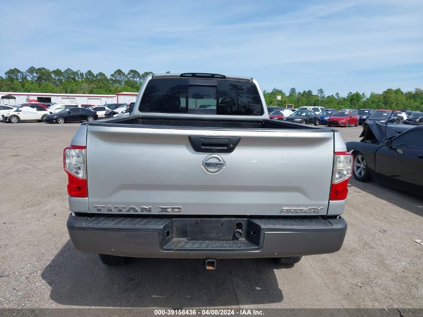 2017 Nissan Titan Xd Pro-4X Diesel VIN: 1N6BA1F47HN525932 Lot: 39158436