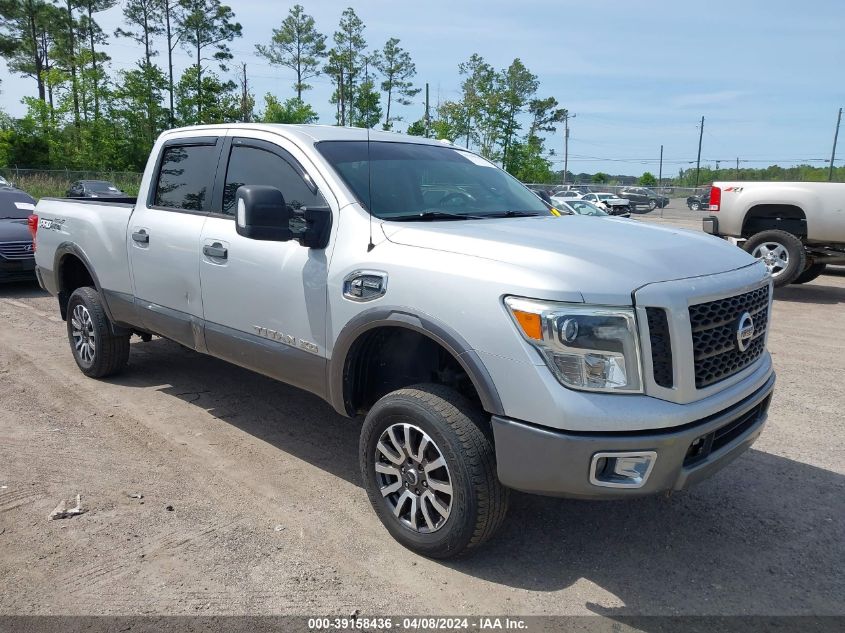 2017 Nissan Titan Xd Pro-4X Diesel VIN: 1N6BA1F47HN525932 Lot: 39158436