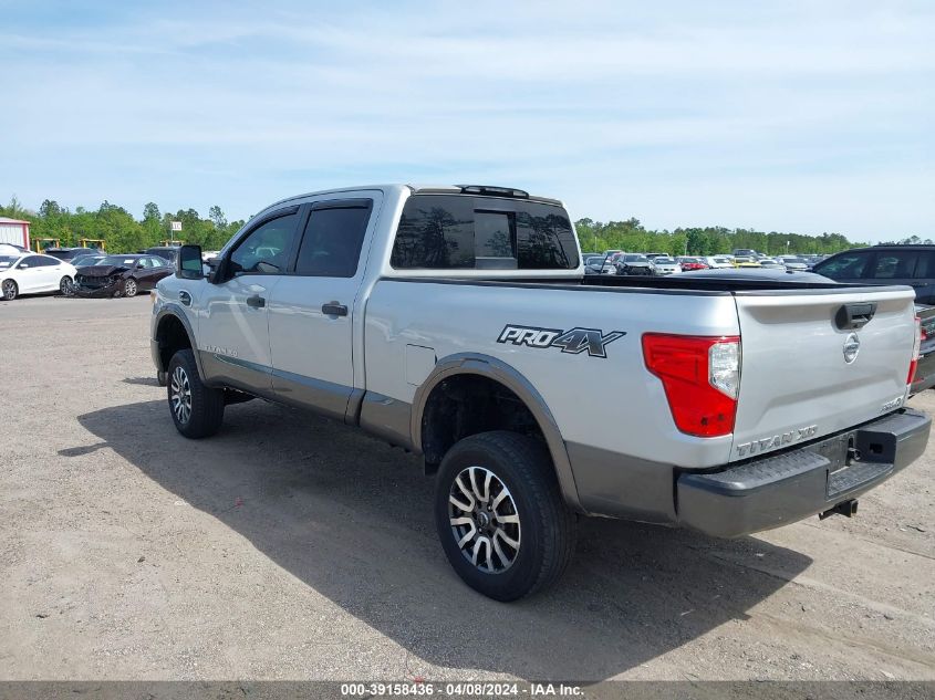 2017 Nissan Titan Xd Pro-4X Diesel VIN: 1N6BA1F47HN525932 Lot: 39158436