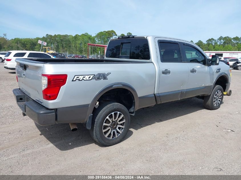 2017 Nissan Titan Xd Pro-4X Diesel VIN: 1N6BA1F47HN525932 Lot: 39158436