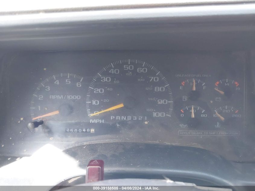 2GCEK19R1W1204214 | 1998 CHEVROLET K1500