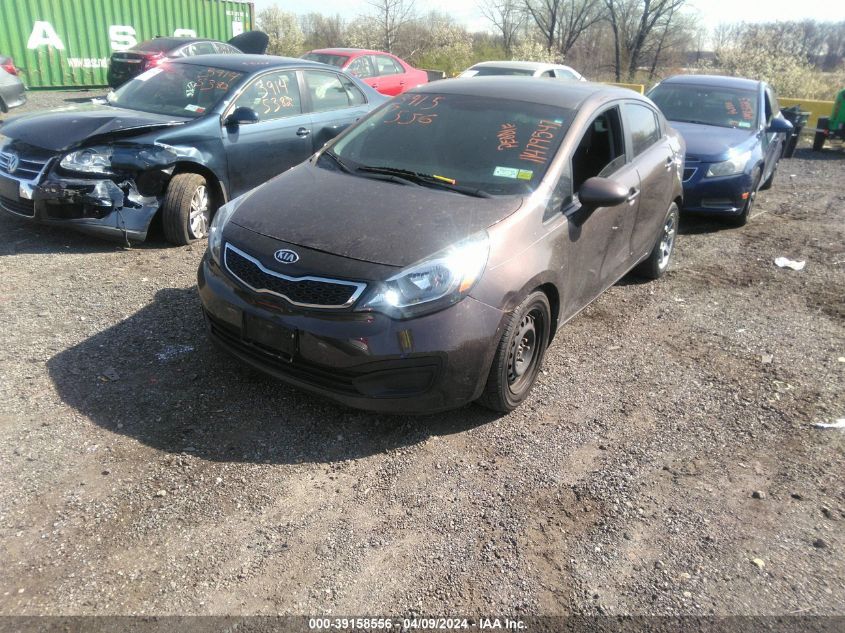 KNADN4A31C6049385 | 2012 KIA RIO