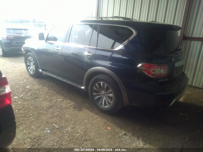 2017 Nissan Armada Sl VIN: JN8AY2NC3H9510107 Lot: 39158586