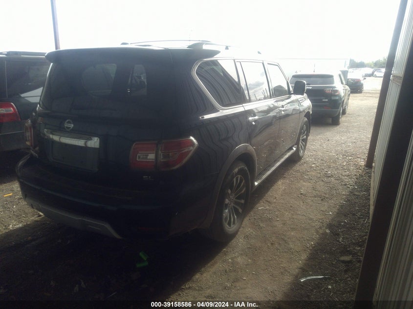 2017 Nissan Armada Sl VIN: JN8AY2NC3H9510107 Lot: 39158586