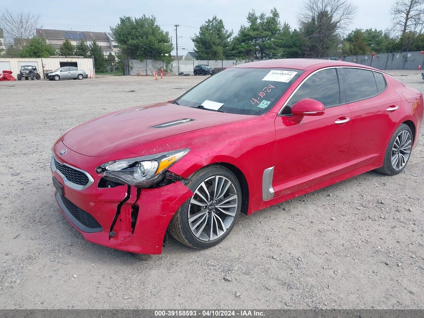 2019 Kia Stinger VIN: KNAE15LA2K6043921 Lot: 39158593