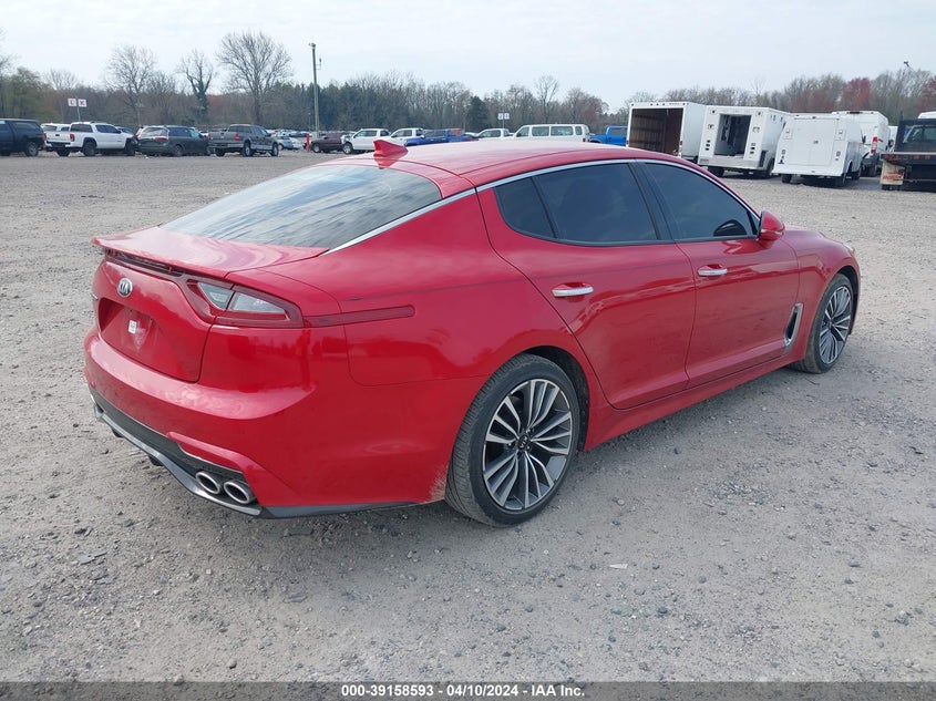 2019 Kia Stinger VIN: KNAE15LA2K6043921 Lot: 39158593