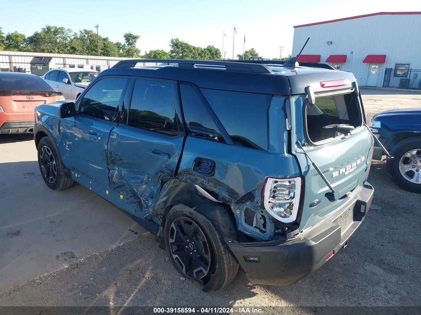 2021 Ford Bronco Sport Outer Banks VIN: 3FMCR9C66MRA81384 Lot: 39158594