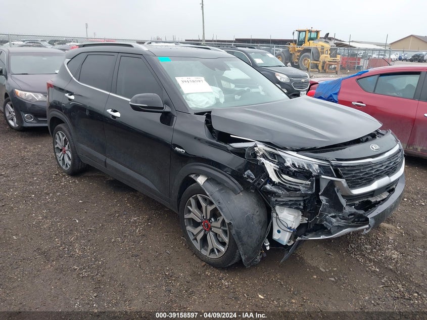 2021 Kia Seltos Sx Turbo VIN: KNDETCA20M7058914 Lot: 39158597