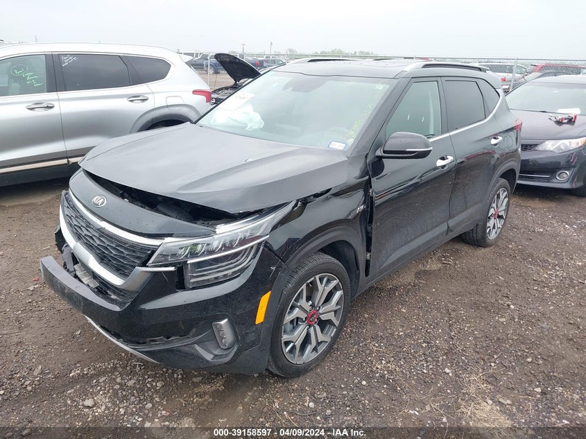 2021 Kia Seltos Sx Turbo VIN: KNDETCA20M7058914 Lot: 39158597