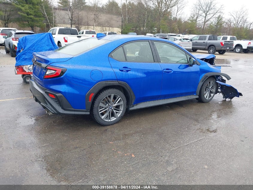 2022 Subaru Wrx VIN: JF1VBAA6XN9031970 Lot: 39158678