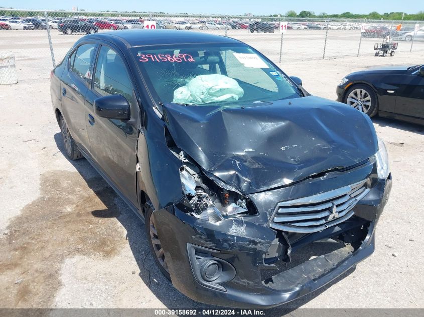 ML32F3FJ7KHF03348 2019 Mitsubishi Mirage G4 Es