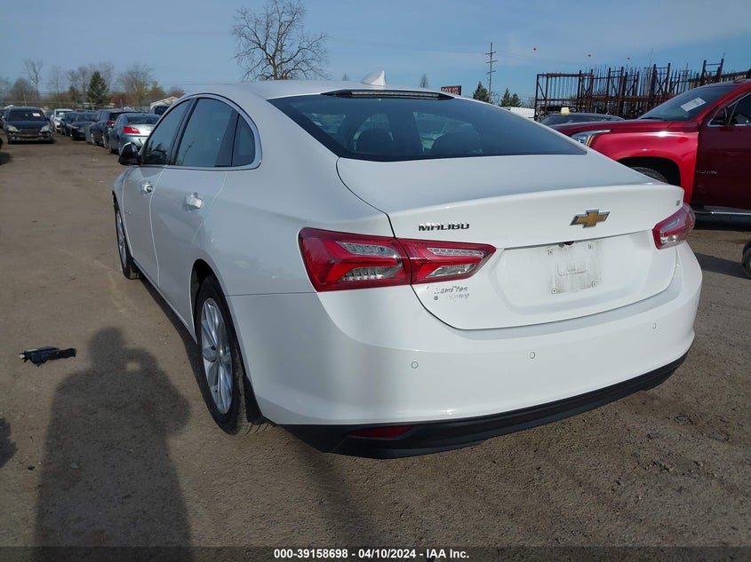 VIN 1G1ZD5ST7NF204341 2022 CHEVROLET MALIBU LT